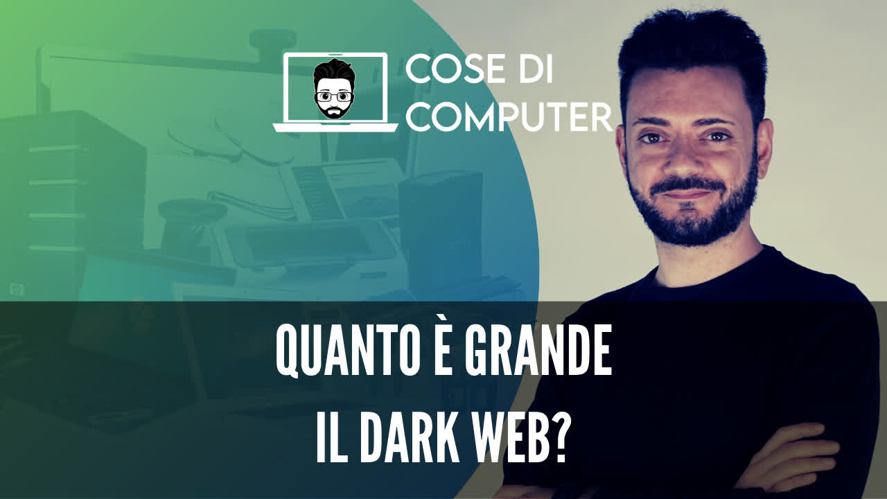 Quanto è grande il dark web Cose di computer