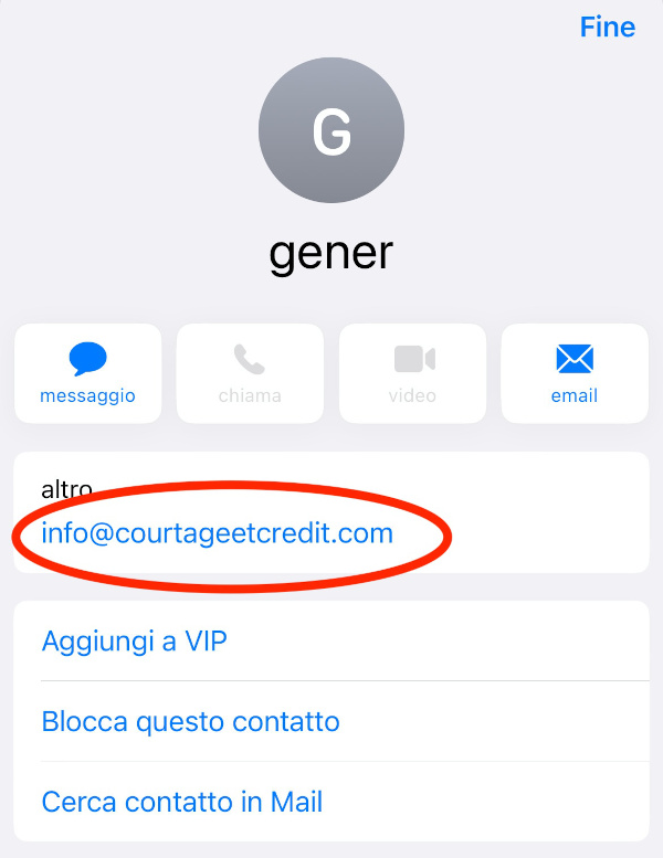 Truffe online: il vero mittente di un messaggio di phishing